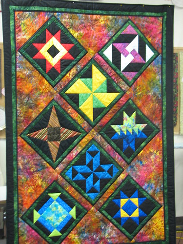 Their version of the Turtle run shop hop quilt