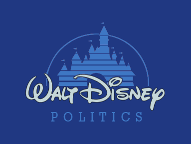 Disney Politics Logo Hack - colour