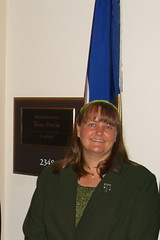 Me in front of Representative Davis' office