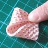 Folding kanzashi petals - step 4