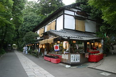 深大寺の茶屋