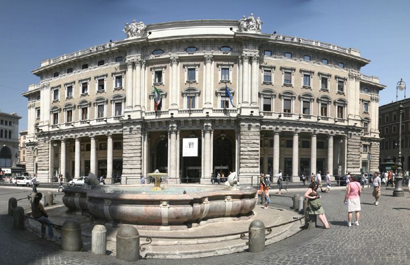 Palazzo Colonna, location of the Galleria Colonna