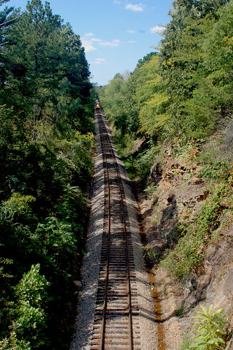 RailRoad in Wellford, South Carolina, USA