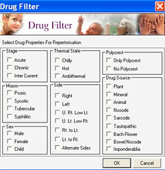 drug filter