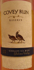 2003 Covey Run Semillon
Reserve Ice Wine - Label