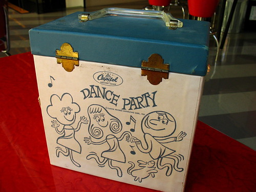 Dance Party Record Carrier: back