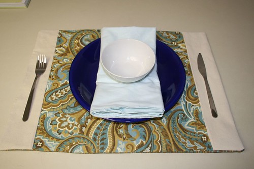 napkins and placemats
