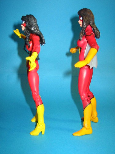 Marvel Legend and Marvel Select Spider Woman