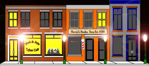 Weekly Banner-Cyber Café & Harold’s Barber Shop Drawing