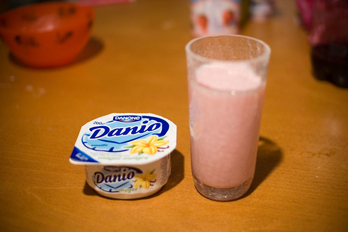 Yoghurt en Danio