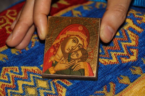 聖母與聖嬰像磁鐵