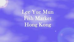 Hong Kong Lee Yue Mun Fish Market