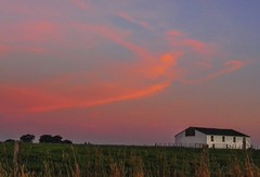 Sunset cloud movement