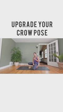 Crow Pose Shoulder Actions