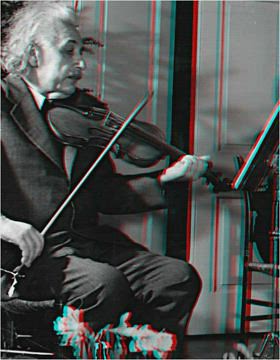 Albert Einstein au violon