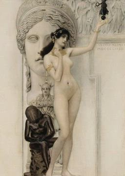 Gustav Klimt - Allegory of Sculpture - 1889