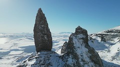 Drone Footage of the Old Man of Storr, Isle of Skye, Scotland