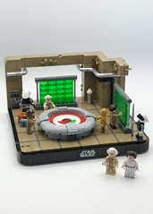Yavin IV Rebel Base Strategy Center Diorama MOC
