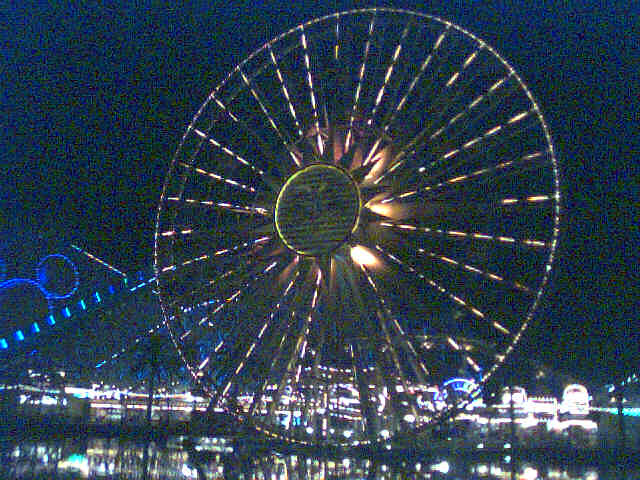 Camera phone: Disney Sun wheel
