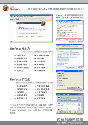 Firefox 2 要點概覽精簡版 正面