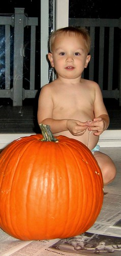 Halloween Pumpkin: Before Daddy