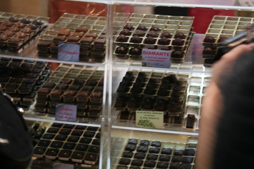 Chocolates... blurry, but with truffles