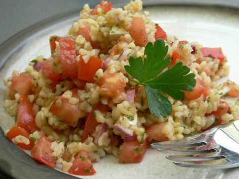 Bulgur-Tomaten-Salat