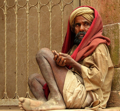 A beggar at the gate