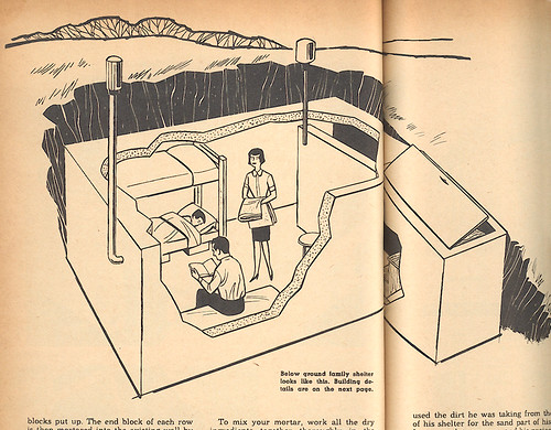 Family Shelter cross-section illustration