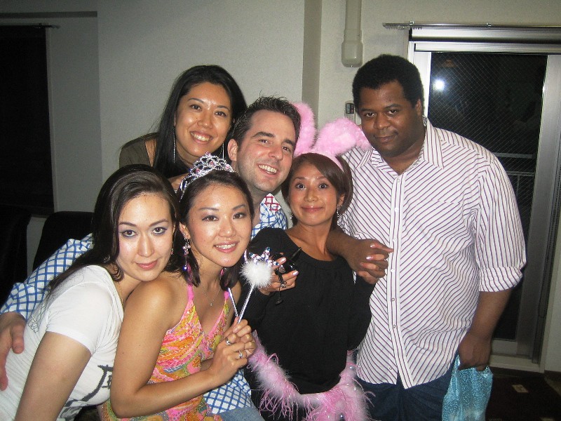 My favorite buddies : Mikie, Minako, Chris, Chihiro and Miki