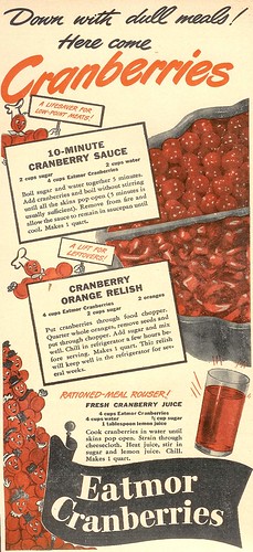 Eatmor Cranberries 1943