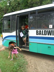 Off the bus