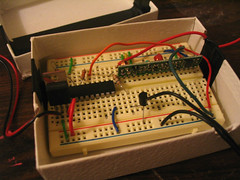 receiver circuit closeup