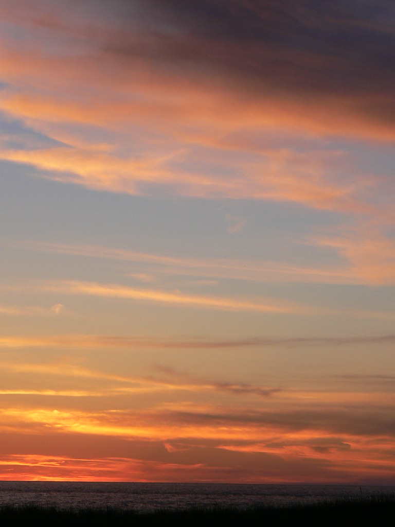 sunset - lake michigan