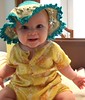 look at the hat mommy made me!