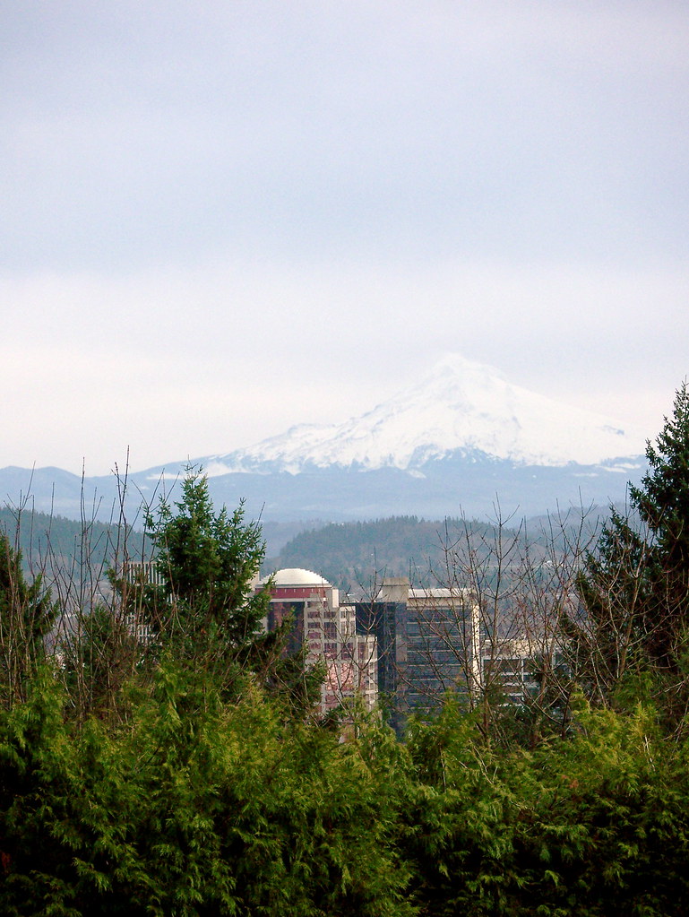 Hood over Portland