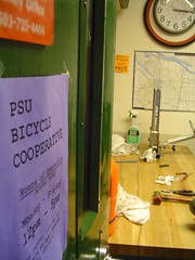 A visit to PSU Bike co-op