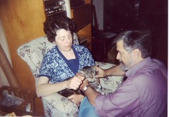 Mom & Dad with Sweety