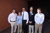 Gov. Mitt Romney Poses With Saint Anselm College Students - 10/4/07