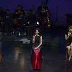 Alan Schmuckler, Emily Berman and Tiffany Topol perform 