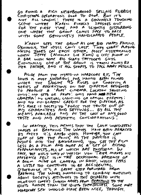 The Idiots review page 2