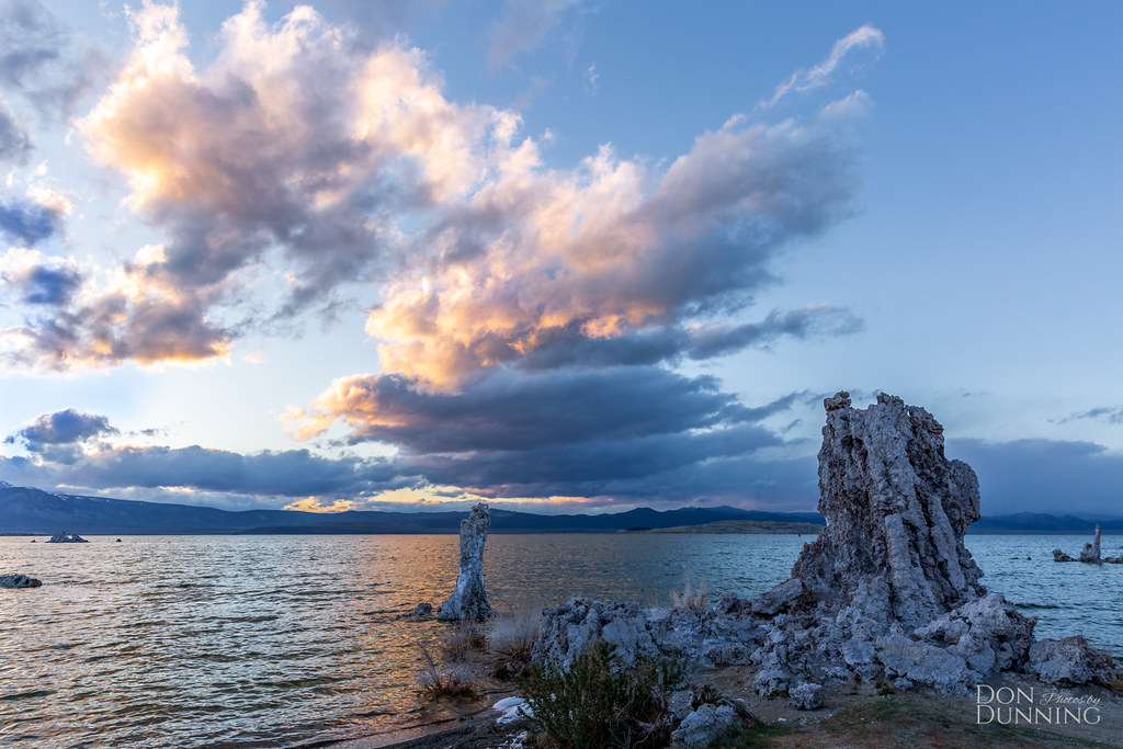 Sunset at Mono Lake, California