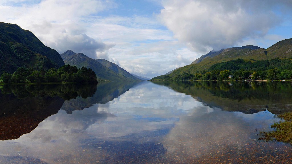 The still waters of Loch Shiel
