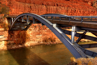 San Juan River Bridge, Mexican Hat, Utah