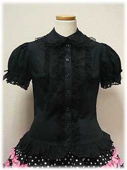 Angelic Pretty Symphony Blouse (black)