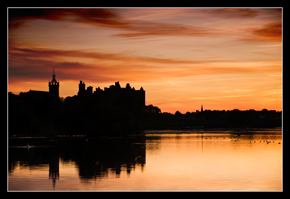 Linlithgow Loch Sunset