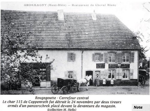 1944- Franche Comté Vosges- Rougegoutte-