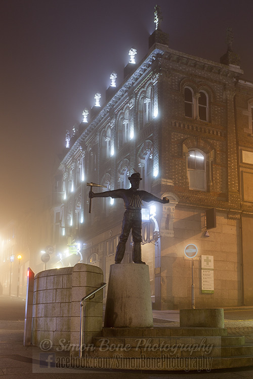 Foggy town