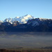 Mont Blanc from le Saleve
