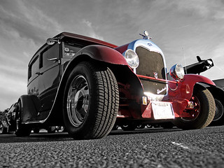 Classic Cars. From past to present or BW to Color